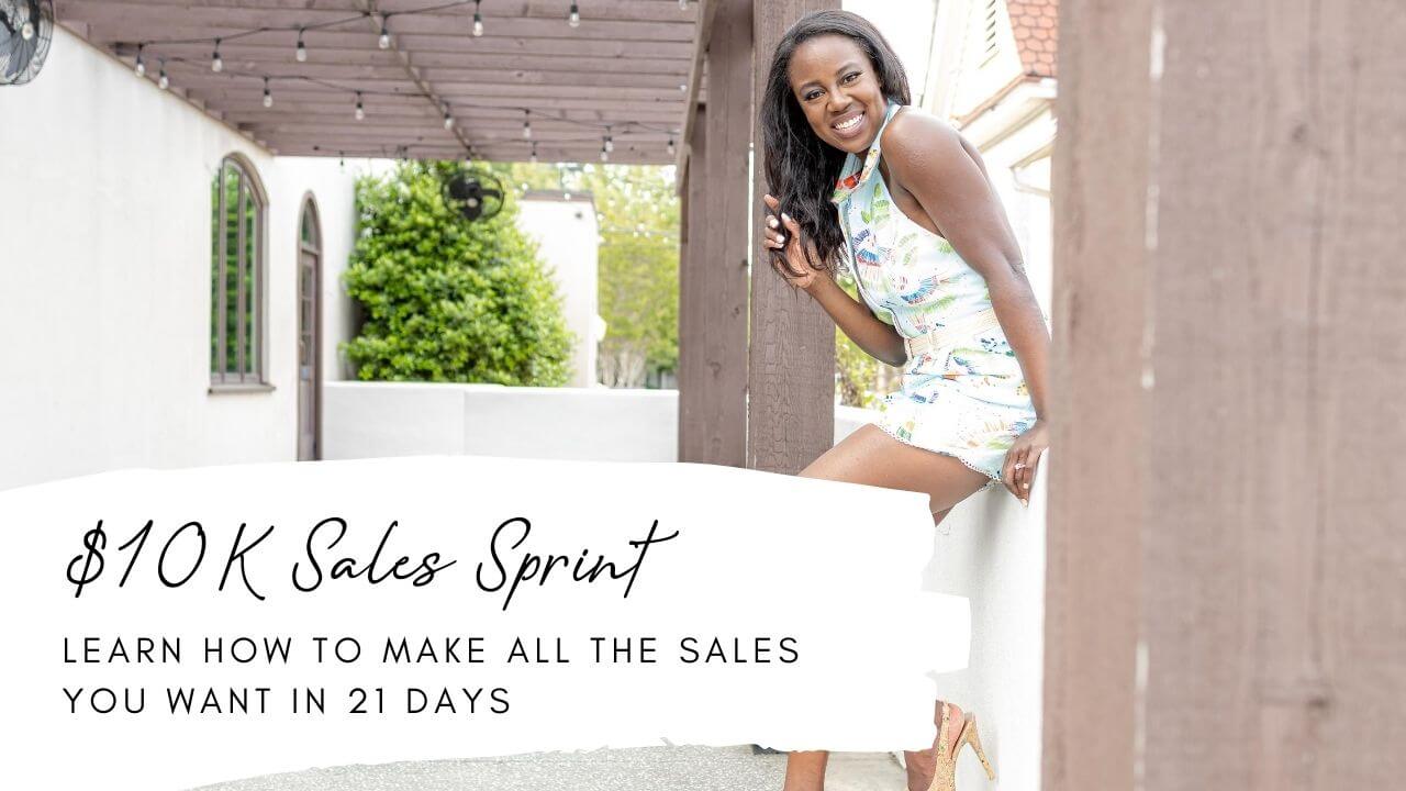 10K sales sprint - make coaching sales 10K sales sprint - make coaching sales